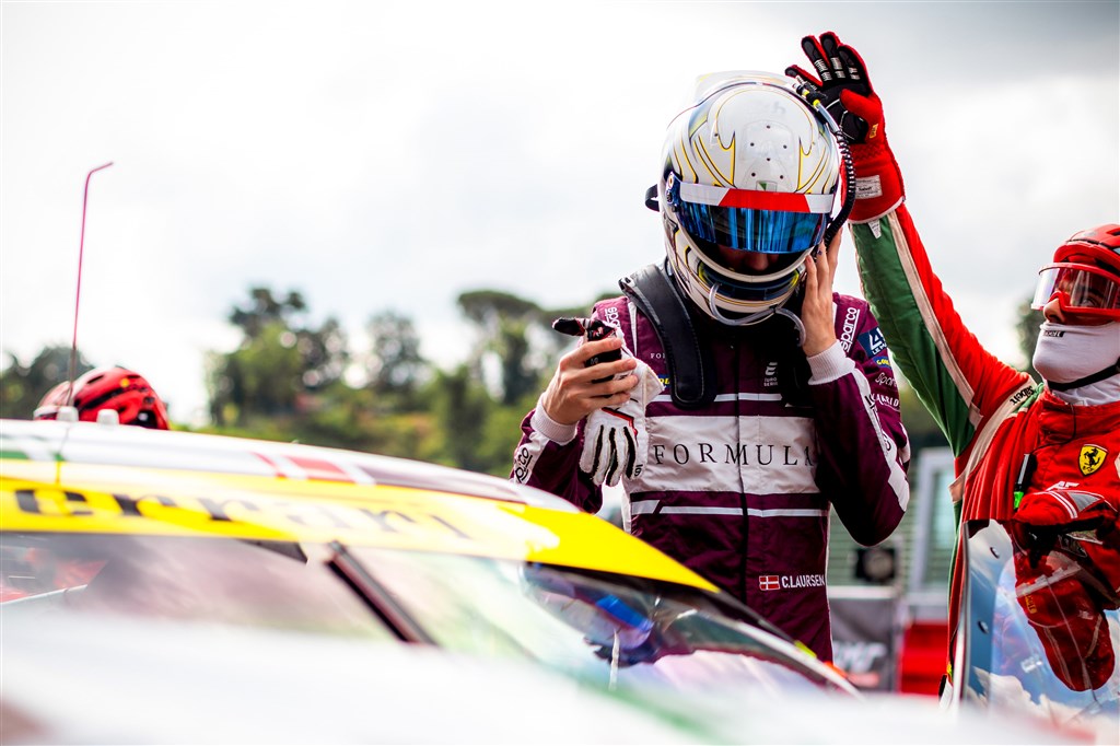 Med Formel 1-profil som teamkammerat: Conrad Laursen klar til Daytona.
(Foto: Xynamic)